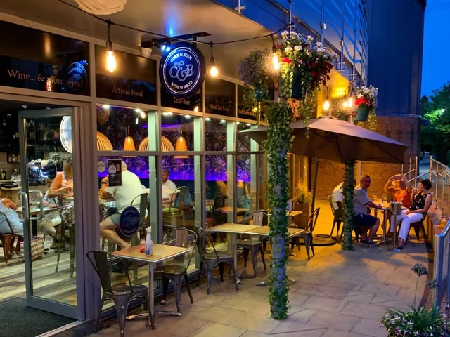 Cork & Bean: Daytime Brews and Evening Pours on Latimer Walk